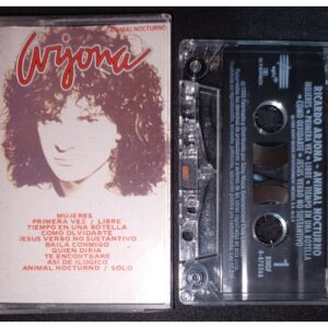 Cassette Ricardo Arjona Animal Nocturno 1993